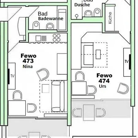 Appartement Urs *